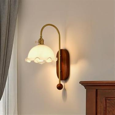 Imagem de OUFULA Contemporânea Lâmpada de parede LED Americana Criativa Sala de Estar Quarto Estudo Villa Corredor Escadas Decoração Casa Luz (Estilo 2)