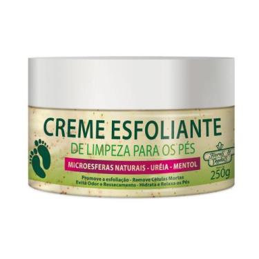 Imagem de Creme Esfoliante para Pés Flores & Vegetais com Ureia e Mentol - FLORE