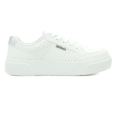 Imagem de Tenis Kolosh Original Elastico Sola Alta Casual Feminino 556, 35, Bran