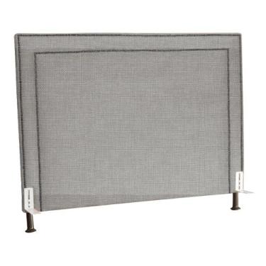 Imagem de Cabeceira Cama Box Quarto Casal Queen 160cm Viviane Linho - Estopar, B