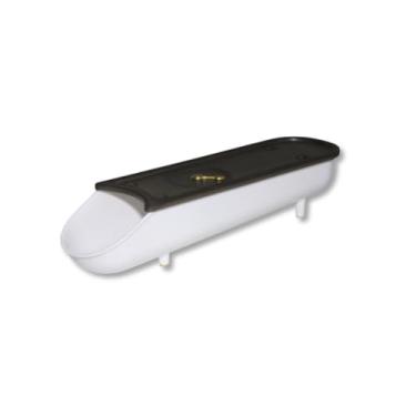 Imagem de Porta-Ovos Plástico Compacto com Abertura Frontal – Organização e Proteção para Cozinha ou Geladeira