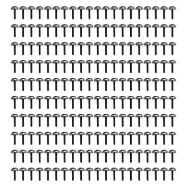 Imagem de CUOFYUNL 200 peças de metal decorativo tack guarnição galvanoplastia cor artesanato diy estofados tachas redondo brilhante nailhead guarnição para punk (SP10-003)