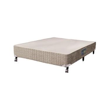 Imagem de Base Box para Colchão de Casal Castor Premium Tecnopedic 39x138x188 cm  Bege/Branco