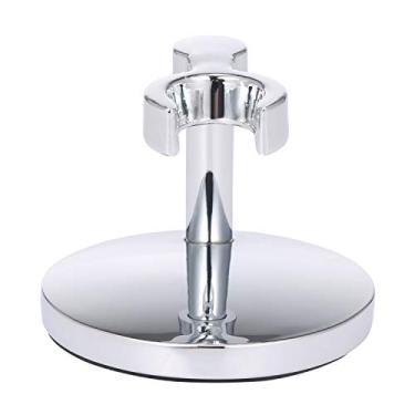 Imagem de Dioche Suporte de Barbear, Suporte de Armazenamento de Barbeador de Aço Inoxidável Com Adesivo Forte, para Manter a Navalha Limpa e Higiênica, Preto ou Prata