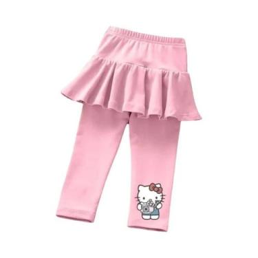Imagem de Roupas De Outono Para Bebês Meninas Com Estampa Da Hello Kitty, Calças