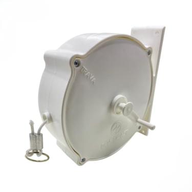 Imagem de Varal de parede Retrátil/Recolhível com 30 metros de corda (utilizável em área externa e interna)