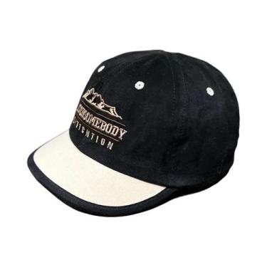 Imagem de Boné Retro Unissex De Secagem Rápida Com Aba Curta Ajustável Ideal Par