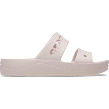 Imagem de Crocs Sandália feminina Baya Platform, Barely Pink, 39/40 EU