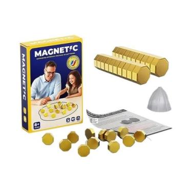 Imagem de Jogo De Xadrez Magnético Portátil Interativo Estratégia Divertido Educ