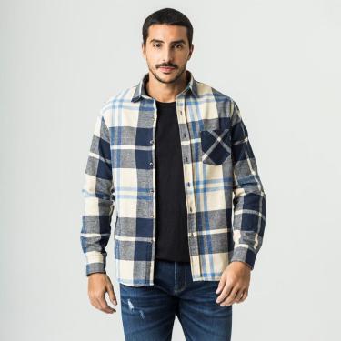 Imagem de Camisa Xadrez Flanela Masculina Zune Cor:;Tamanho:P;Gênero:Masculino-Masculino