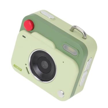 Imagem de VBESTLIFE Câmera Digital Pequena, Foto de 48 MP, Câmera Vlog Com Chaveiro de Vídeo 1080P Com 6 Filtros, Tela de 1,77 Polegadas, Compartilhamento Em Tempo Real OTG, para Viagens (Verde)