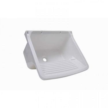 Imagem de Tanque Simples para Lavar Roupas 24l Astra Branco