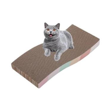 Imagem de Arranhador Para Gatos Durável E Anti-Risco, Proteção De Móveis, Afiado