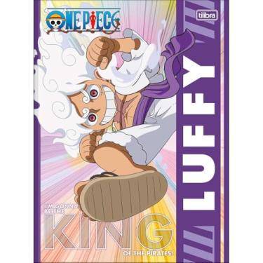 Imagem de Tilibra Caderno Brochura One Piece, 48 Folhas, Capa Dura com Design de Anime, Universitário (Roxo)