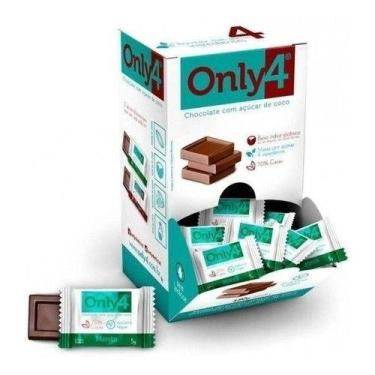 Imagem de Chocolate Vegano 70% Cacau Menta Mini Only4 05g