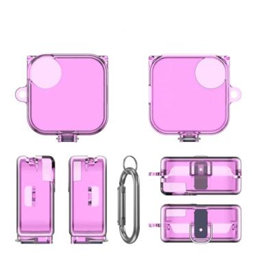 Imagem de Capa para CMF Buds Pro 2, capa protetora para fones de ouvido, capa para fones de ouvido com mosquetão, suporte de TPU para fones de ouvido (roxo)