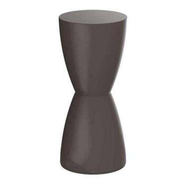 Imagem de Banqueta Bery Im In área Externa E Interna Polipropileno Cinza Mushroom 54,7 Cm (altura)