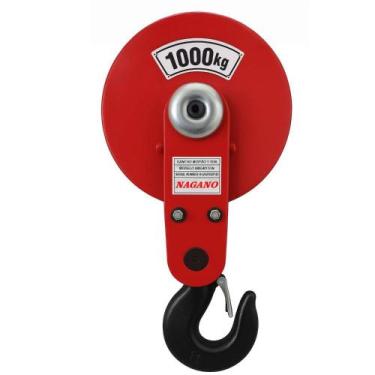 Imagem de Gancho Moitão 1 Tonelada para Talhas e Guinchos - Nagano