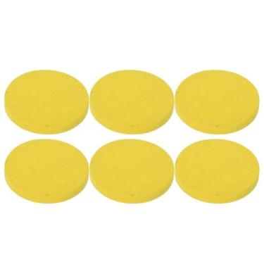 Imagem de Discos de madeira artesanato educacional diy brinquedos infantis artesanato ambiental para crianças projetos de arte e decoração de casa 50 peças corte a folheado de madeira (disco)