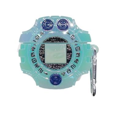 Imagem de JLSDBMZ Capa fofa para AirPods 4 com desenho animado 3D animado, design criativo de animais, capa protetora de silicone macio Kawaii para meninas e meninos (E)