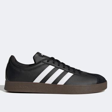 Imagem de Tênis Masculino Adidas VL Court Base - Preto e Branco
