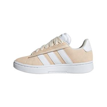 Imagem de adidas Grand Court Alpha 00s Tênis feminino, Branco Maravilha/Branco/Branco Maravilha, 37
