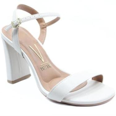 Imagem de Sandália Vizzano Salto Médio Grosso Feminina-Feminino