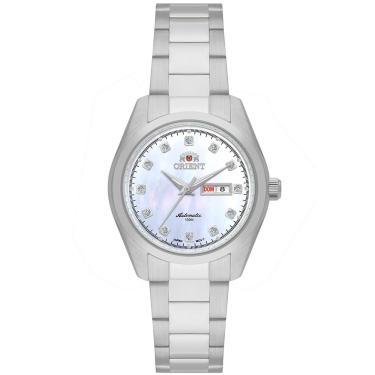 Imagem de Relógio Orient Feminino Ref: Nh6ss002 B1sx Prateado Automático