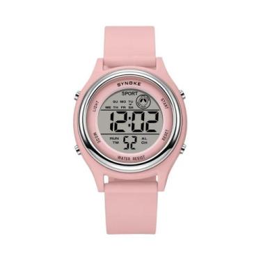 Imagem de Relógio Esportivo Digital Colorido, À Prova D'água E Resistente a Choq
