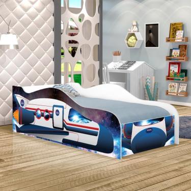 Imagem de Cama ônibus Espacial Joy Azul Infantil