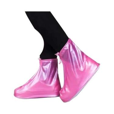 Imagem de Capas De Silicone Antiderrapantes E Impermeáveis Para Botas De Chuva, 