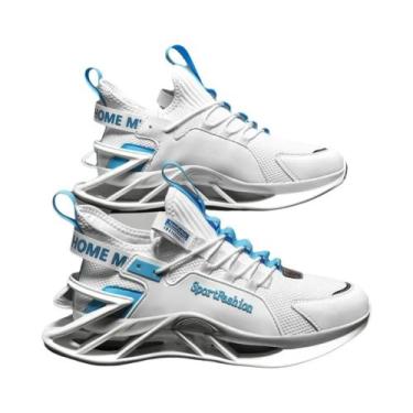 Imagem de Tênis De Corrida Masculinos Respiráveis Em Malha Para Primavera E Verã