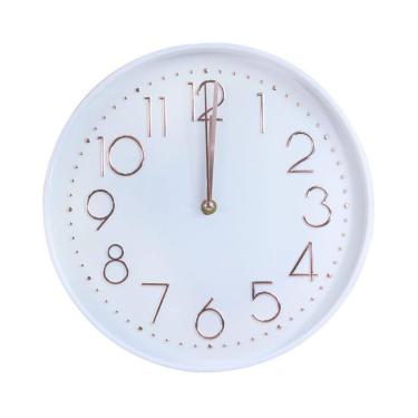 Imagem de Relógio De Parede De Plástico 30cm