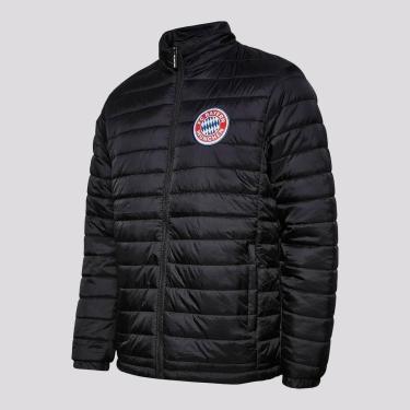 Imagem de Jaqueta Bayern de Munique Puffer Preta-Masculino
