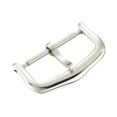 Imagem de Fecho De Pulseira De Relógio Em Aço Inoxidável Prata Dourado 12mm 14mm