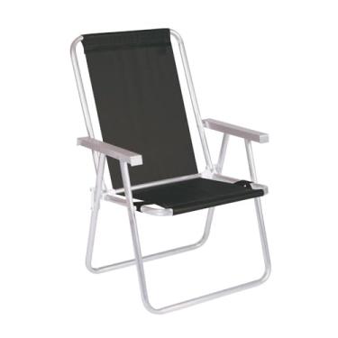 Imagem de Mor - Cadeira Alta Conforto Sannet Alumínio Preto