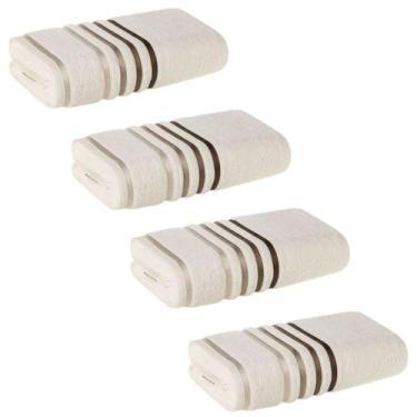 Imagem de Kit 4 Toalhas Banhão Gigante De Algodão Lumina - Karsten