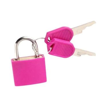 Imagem de Cadeado Pequeno De Aço De Alta Qualidade Para Viagem, Mala, Mochila, A