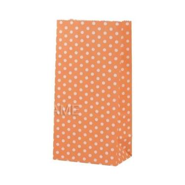 Imagem de Sacos De Papel Coloridos Com Bolinhas, 50 Peças, 18x9x6cm, Sacos Para 