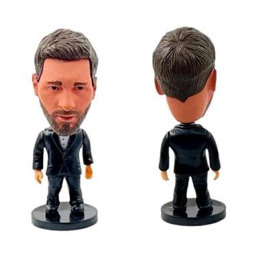 Imagem de Ornamento de figura estrela Messi C Ronaldo, boneca De Bruyne van Dijk