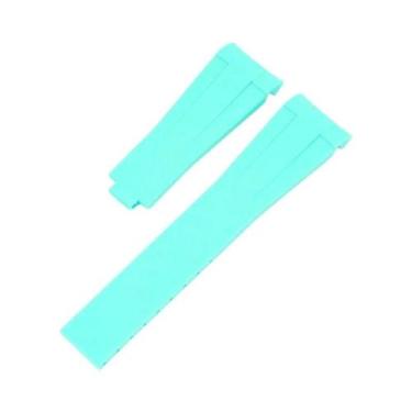 Imagem de Pulseira De Borracha À Prova d'Água De 20mm Para Rolex Série Ghost Day