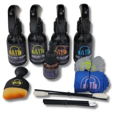 Imagem de Kit Full De Limpeza Para Instrumentos A11 Audio Musical