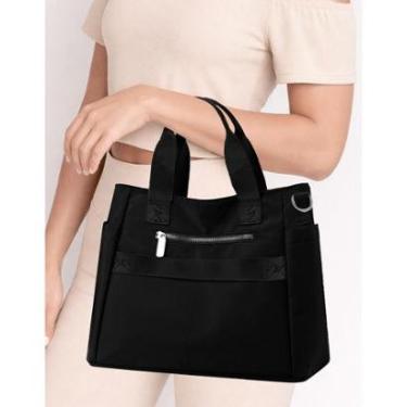 Imagem de Bolsa Feminina Chique Ombro Lado Passeio ou Trabalho-Feminino