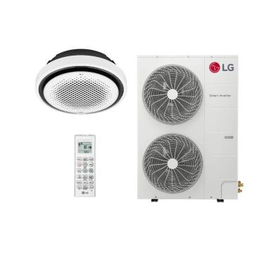 Imagem de Ar Condicionado Split Cassete 53000 BTUs Inverter LG Round Quente/Frio ZTNW60GYLAA.ANWZBR1 - 220V
