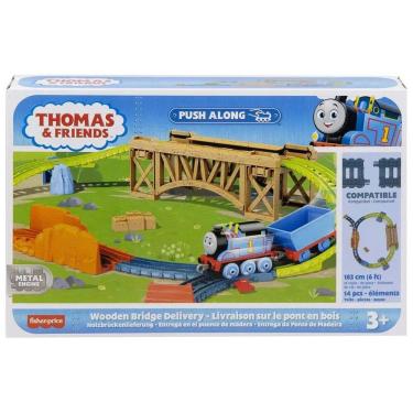 Imagem de Pista Thomas e Seus Amigos Ponte de Madeira para Entregas - Mattel HHV79