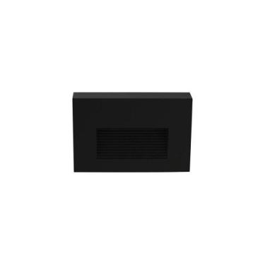 Imagem de Balizador Astraled Wiley De Sobrepor Led 2w Bivolt Preto 3000k Luz Ama