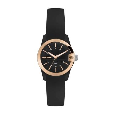 Imagem de Relógio Mormaii Feminino Ref: Mo2036jg/8j Esportivo Analógico Black