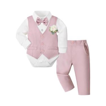 Imagem de Conjunto De Roupa Para Batizado De Menino, Traje Formal Para Páscoa, I