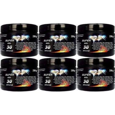 Imagem de Kit 6 Super Gel 30 Ervas 250g Super Potencia Para Conforto - Mary Life