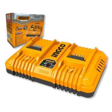 Imagem de Carregador Inteligente Duplo Ingco FCLI2034 20V P20S Bivolt Sem Maleta